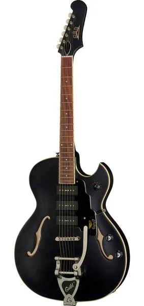 Guild Starfire I Jet 90 Satin Black edestä