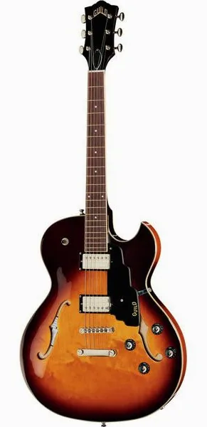 Guild Starfire I SC Antique Burst edestä