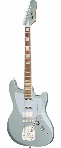 Guild Surfliner Deluxe Glacier Blue edestä