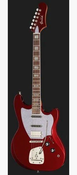 Guild Surfliner Deluxe Scarlett Red, yksityiskohta 2