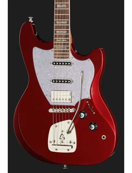 Guild Surfliner Deluxe Scarlett Red, yksityiskohta 4