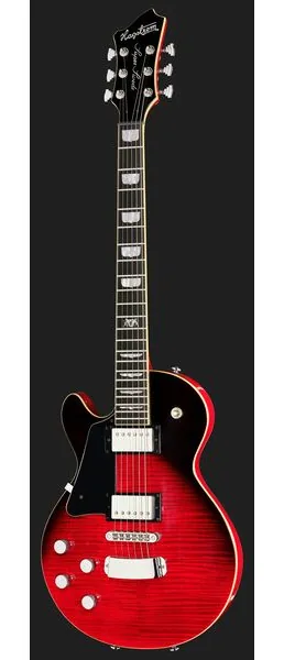 Hagstrom Super Swede Crimson Flame LH, yksityiskohta 2