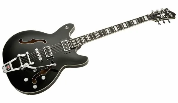 Hagstrom Tremar Viking Baritone DLX BLK, yksityiskohta 2
