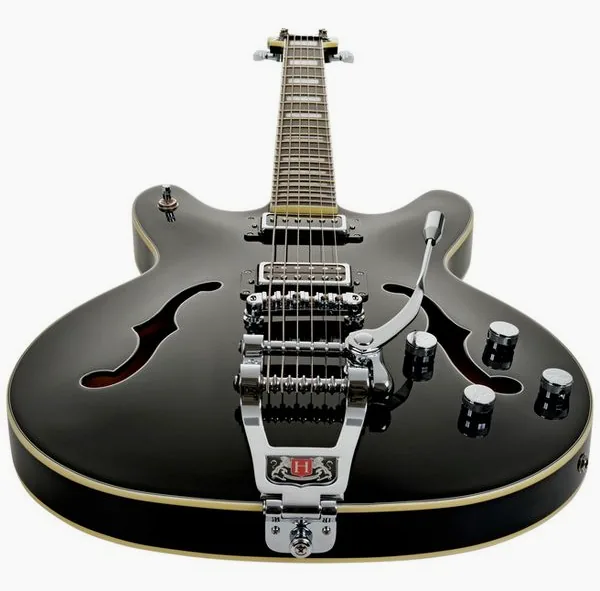 Hagstrom Tremar Viking Baritone DLX BLK, yksityiskohta 3