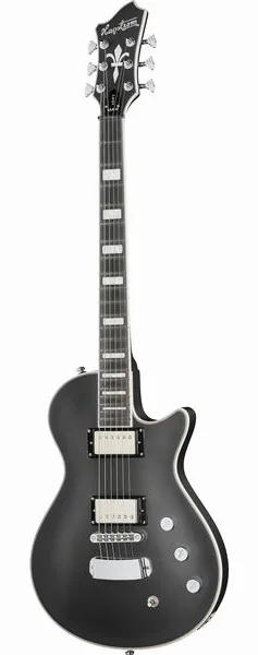 Hagstrom Ultra Max Black Satin edestä