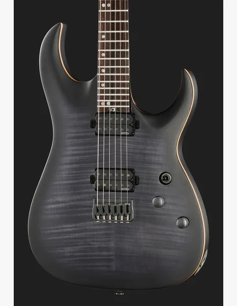 Harley Benton Amarok-6 BKNT Flame Burst, yksityiskohta 4