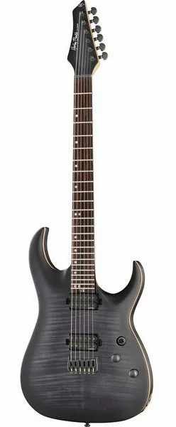 Harley Benton Amarok-6 BKNT Flame Burst edestä