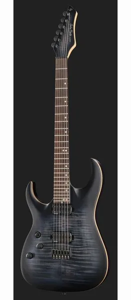 Harley Benton Amarok 6 LH BKNT Flame Burst, yksityiskohta 2