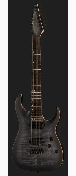 Harley Benton Amarok-7 BKNT Flame Burst, yksityiskohta 2
