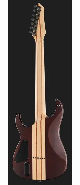 Harley Benton Amarok-7 BKRD Quilted Burst, yksityiskohta 3
