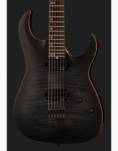 Harley Benton Amarok-BT BKNT Flame Burst, yksityiskohta 4
