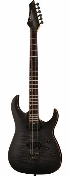 Harley Benton Amarok-BT BKNT Flame Burst edestä