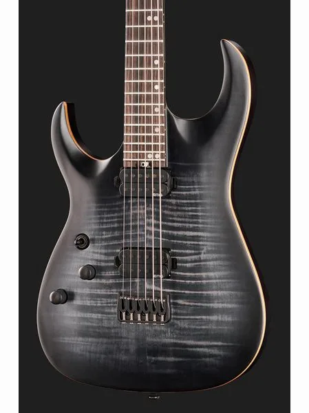 Harley Benton Amarok BT LH BKNT Flame Burst, yksityiskohta 4