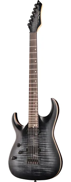 Harley Benton Amarok BT LH BKNT Flame Burst edestä