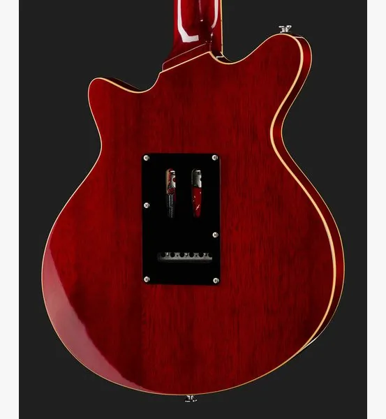 Harley Benton BM-75 Trans Red Deluxe Series, yksityiskohta 5
