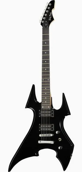 Harley Benton BS-20BK Rock Series edestä
