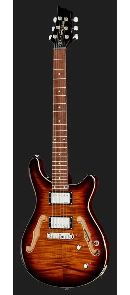 Harley Benton CST-24HB Tortoise Flame, yksityiskohta 2