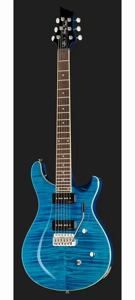 Harley Benton CST-24T P90 Ocean Flame w/Case, yksityiskohta 2