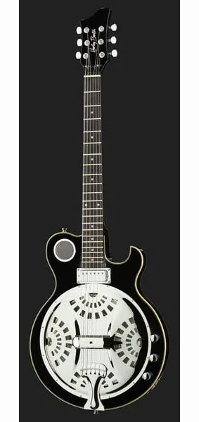 Harley Benton Custom Line ResoKing BK, yksityiskohta 2