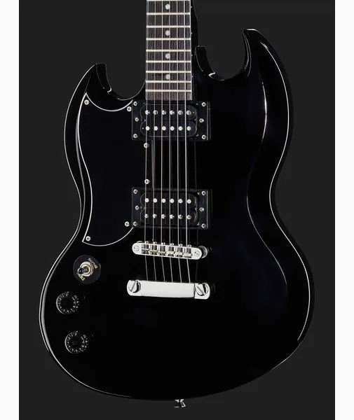 Harley Benton DC-200LH BK Student Series, yksityiskohta 4
