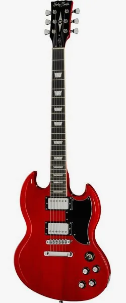 Harley Benton DC-580 CH Vintage Series edestä