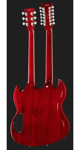 Harley Benton DC-Custom 612 Cherry, yksityiskohta 3
