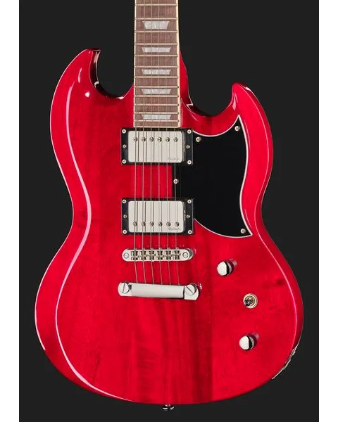 Harley Benton DC-Custom II Cherry, yksityiskohta 4