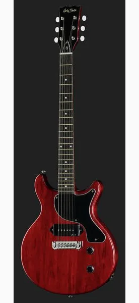 Harley Benton DC-Junior Faded Cherry, yksityiskohta 2