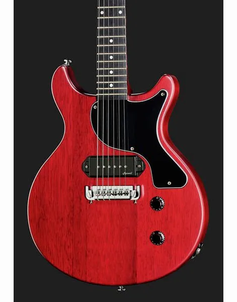Harley Benton DC-Junior FAT Faded Cherry, yksityiskohta 4