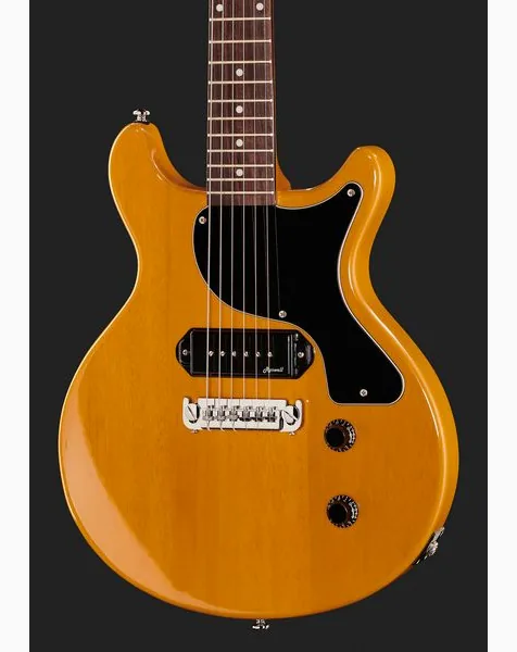 Harley Benton DC-Junior FAT TV Yellow, yksityiskohta 4
