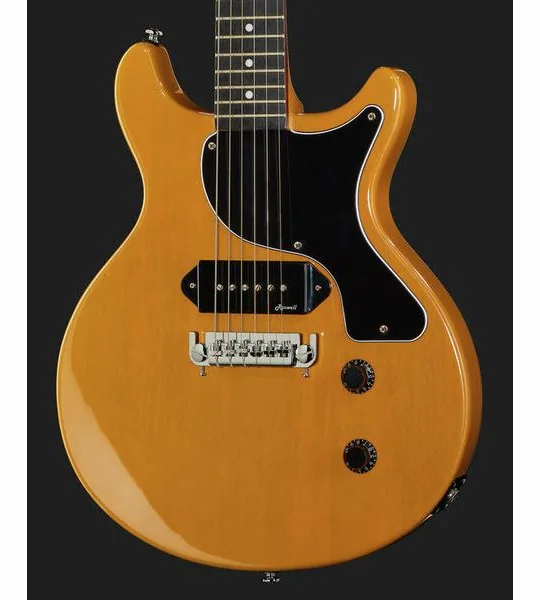 Harley Benton DC-Junior TV Yellow, yksityiskohta 4