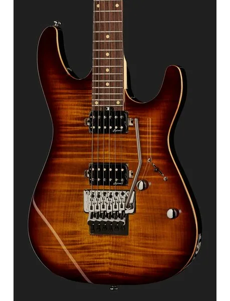 Harley Benton Fusion-III HH FR EB FBB, yksityiskohta 4