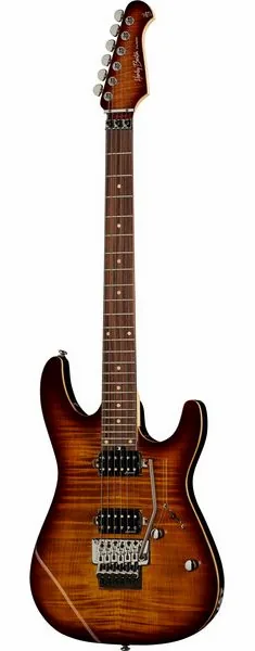 Harley Benton Fusion-III HH FR EB FBB edestä