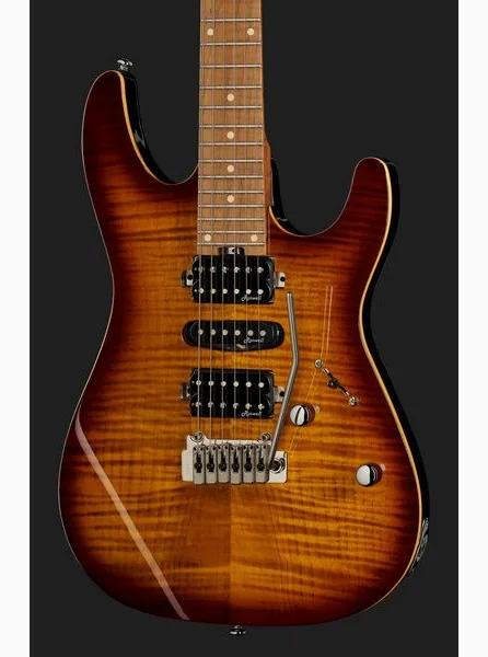 Harley Benton Fusion-III HSH Roasted FBB, yksityiskohta 4