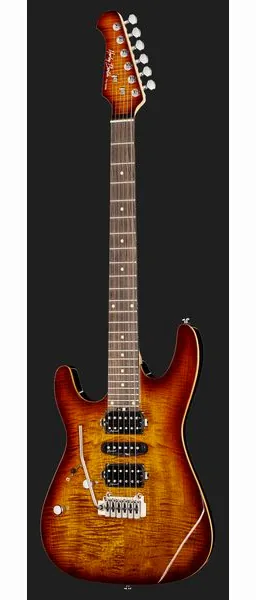 Harley Benton Fusion-III LH HSH EB FBB, yksityiskohta 2