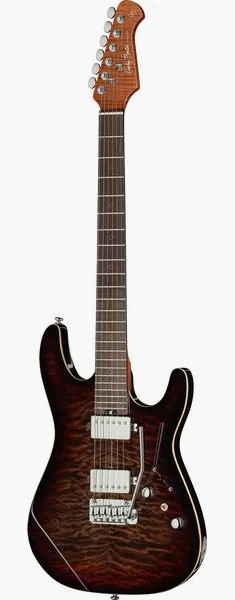 Harley Benton Fusion-IV HH RW QDG edestä