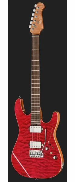 Harley Benton Fusion-IV HH RW QRG, yksityiskohta 2