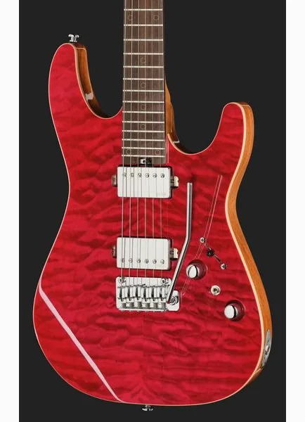 Harley Benton Fusion-IV HH RW QRG, yksityiskohta 4