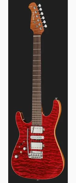 Harley Benton Fusion-IV HSH LH RW QRG, yksityiskohta 2