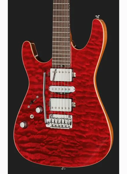 Harley Benton Fusion-IV HSH LH RW QRG, yksityiskohta 4