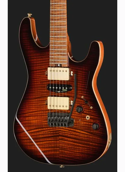 Harley Benton Fusion-IV HSH MN FBB, yksityiskohta 4
