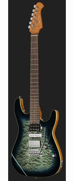 Harley Benton Fusion-IV HSH RW QBLB, yksityiskohta 2