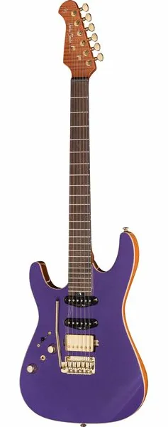 Harley Benton Fusion-IV HSS LH RW PM edestä