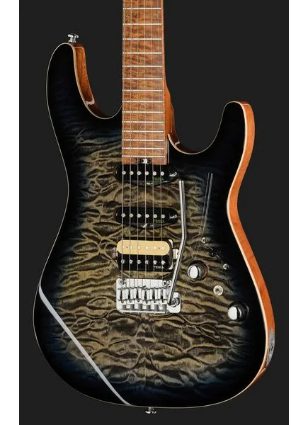 Harley Benton Fusion-IV HSS MN QBKB, yksityiskohta 4