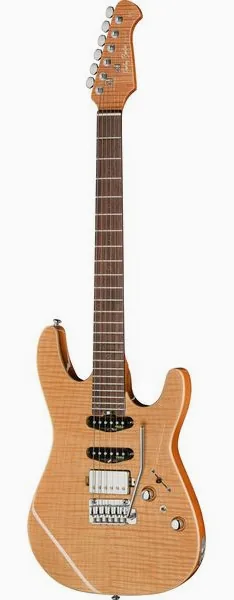 Harley Benton Fusion-IV HSS RW FNT edestä