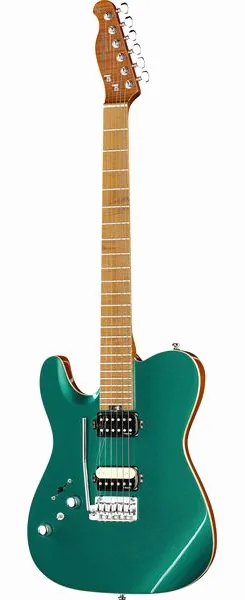 Harley Benton Fusion-T II HH LH MN OTC edestä