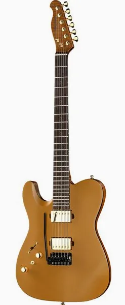 Harley Benton Fusion-T II HH LH RW SGD edestä