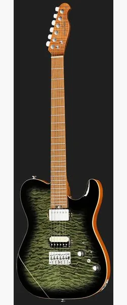 Harley Benton Fusion-T II HH MN HT QBKB, yksityiskohta 2