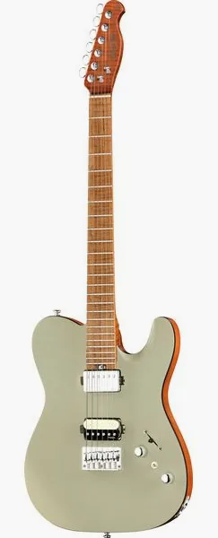 Harley Benton Fusion-T II HH MN HT SGR edestä