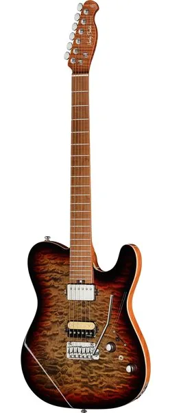 Harley Benton Fusion-T II HH MN QDG edestä